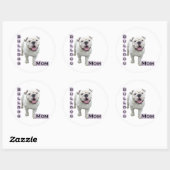 Bulldog Moeder 4 - Sticker (Vel)