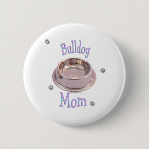 Bulldog Moeder - Button