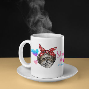 Bulldog Moeder Cute Moederdag Hond Liefhebber Koffiemok