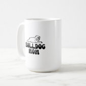 Bulldog Mom Coffee Mug (Devant gauche)