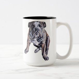 Bulldog Mug Coffee Cup Cool Anglais Bulldog Tasses