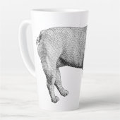 Bulldog Noel-Mok Latte Mok (Linkerhoek)