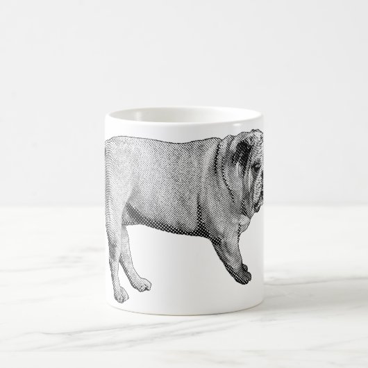 Bulldog Noel Mug (Centre)