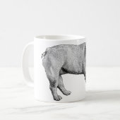 Bulldog Noel Mug Koffiemok (Voorkant links)