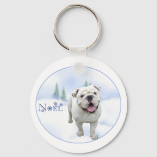 Bulldog Noel Sleutelhanger
