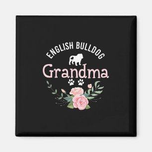Bulldog Oma Gifts Vrouwen Schattige Hondenliefhebb Magneet