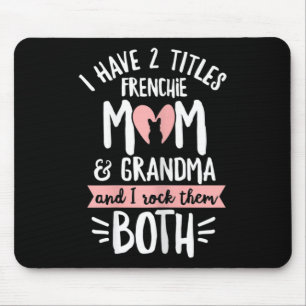 Bulldog ontwerp voor uw franchise oma muismat