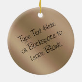 Bulldog Ornament Specialized English Bulldog Gift (Achterkant)