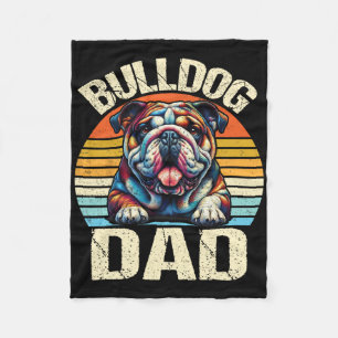 Bulldog Pa Hondenliefhebbers Daddy Vader&#; s D Fleece Deken