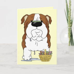 Bulldog - Paasbotjacht, iemand? Feestdagen Kaart