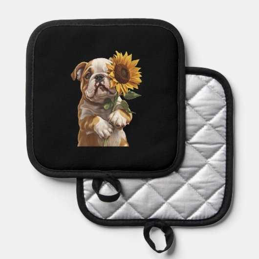 Bulldog  pannenlap (Voorkant / Achterkant)