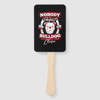 Bulldog Perfection Dog Love Handwaaier