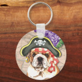 Bulldog Pirate Sleutelhanger (Voorkant)