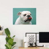 Bulldog Poster (Thuiskantoor)