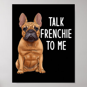 Bulldog Praat Frans Tegen Mij Poster