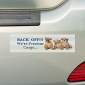 bulldog_pups2_bumpersticker bumpersticker (Op auto)