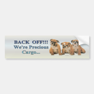 bulldog_pups2_bumpersticker bumpersticker