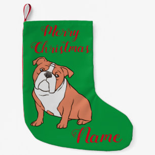 Bulldog ras Thunder_Cove Kleine Kerstsok