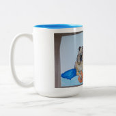 Bulldog Reading Mug (Gauche)