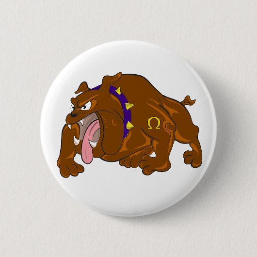 Bulldog Ronde Button 5,7 Cm (Voorkant)