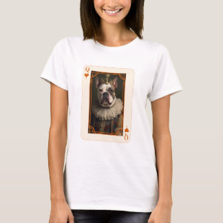 Bulldog Royale: De harten van de koningin T-shirt