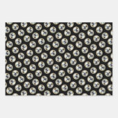 Bulldog Schilderen Rood en Wit Engels Pet Dog Art Inpakpapier Vel (Voorkant 3)