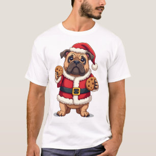 Bulldog Sinterklaas Koekjes T-shirt