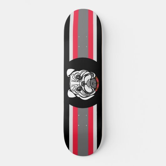 Bulldog Skateboard (Voorkant)