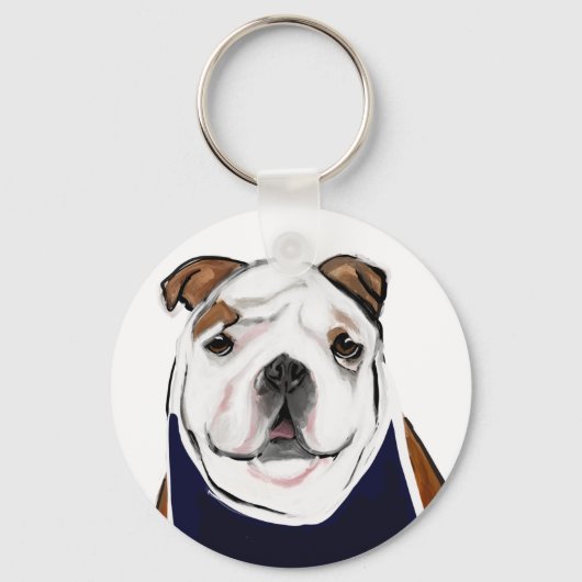 BULLDOG SLEUTELHANGER (Voorkant)