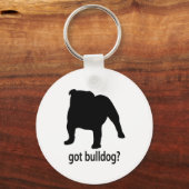 Bulldog Sleutelhanger (Voorkant)
