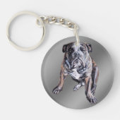 Bulldog Sleutelhanger Specialized English Bulldog (Voorkant)