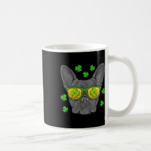 Bulldog St Patrick's Day Frenchie Lover Mannen Vro Koffiemok