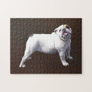 Bulldog Staat Rechtop Legpuzzel