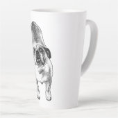 Bulldog Starlight Gaze Latte Mok (Rechterhoek)