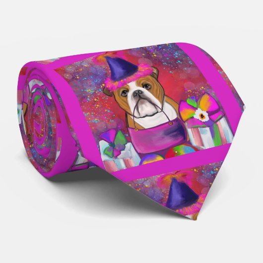 Bulldog       stropdas (Opgerold)