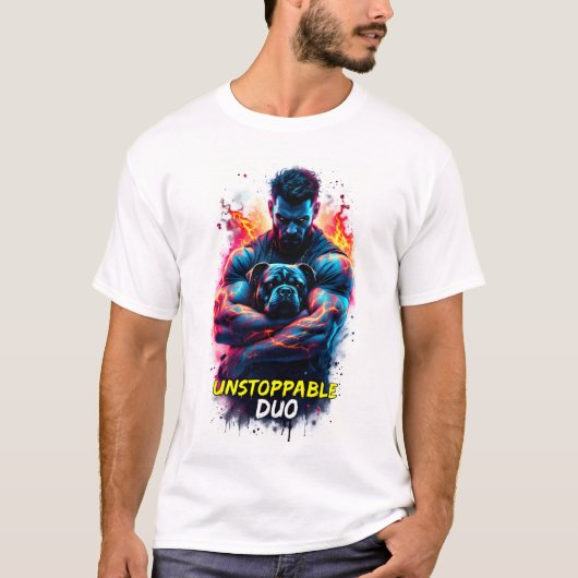 Bulldog T-shirt (Voorkant)