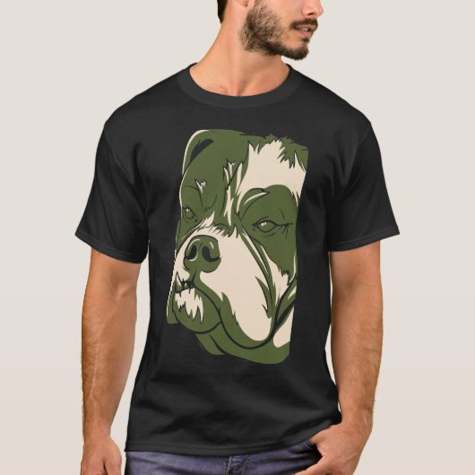 Bulldog T-shirt (Voorkant)