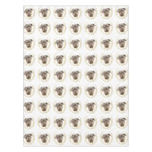 Bulldog Tafelkleed (Voorkant)