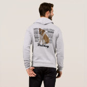 Bulldog Traits Hoodie (Achterkant volledig)