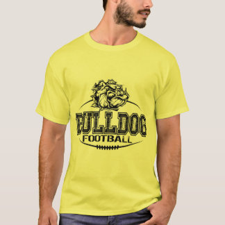 bulldog voetbal t-shirt