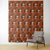 Bulldog wandkleed (In situ)