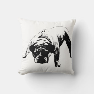 Bulldog Watch Post Kussen