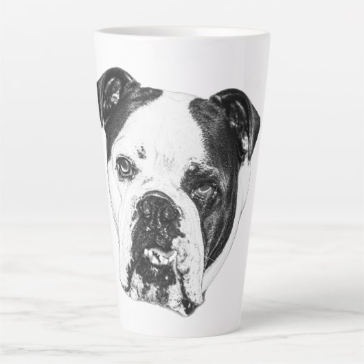 Bulldog Winter Morning Mug (Devant)