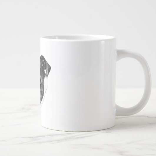 Bulldog Winter Morning Mug (Droite)