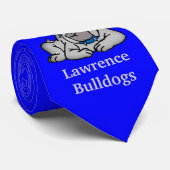 Bulldogs2, Lawrence Bulldogs Stropdas (Opgerold)
