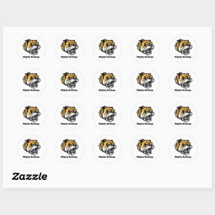 Bulldogs Aangepaste Stickers