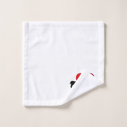 Bulldogs de coeur (Gant de toilette)