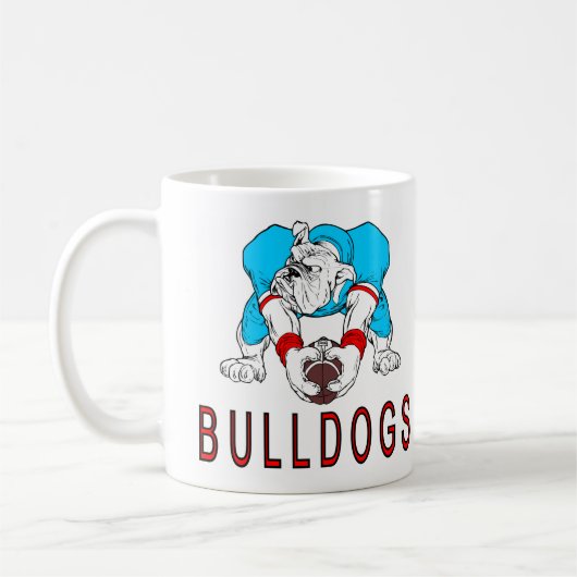 Bulldogs Football Koffiemok (Links)