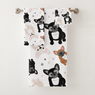 Bulldogs français et mignons français Pois