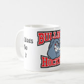 Bulldogs Hockey Coffee Mok (Voorkant links)
